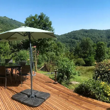 別荘 Calme, Vue, Espace Et Spa Privatif Soulan